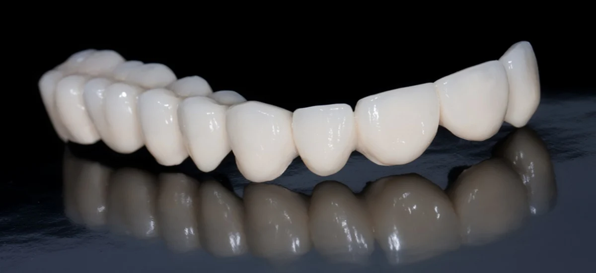 Avantajele montarii unei coroane dentare din zirconiu